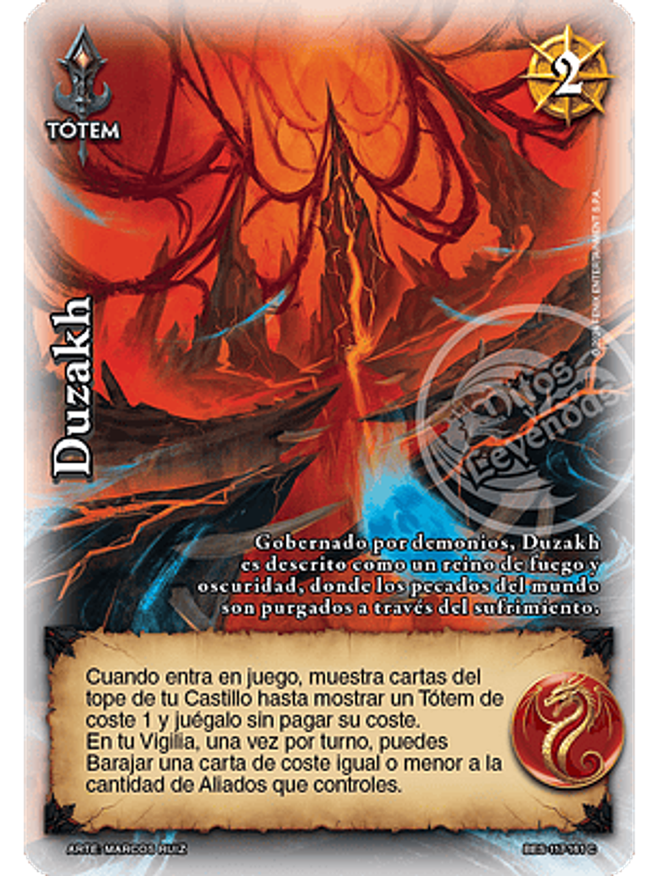 Duzakh (Bestiarium - VC Foil) 1