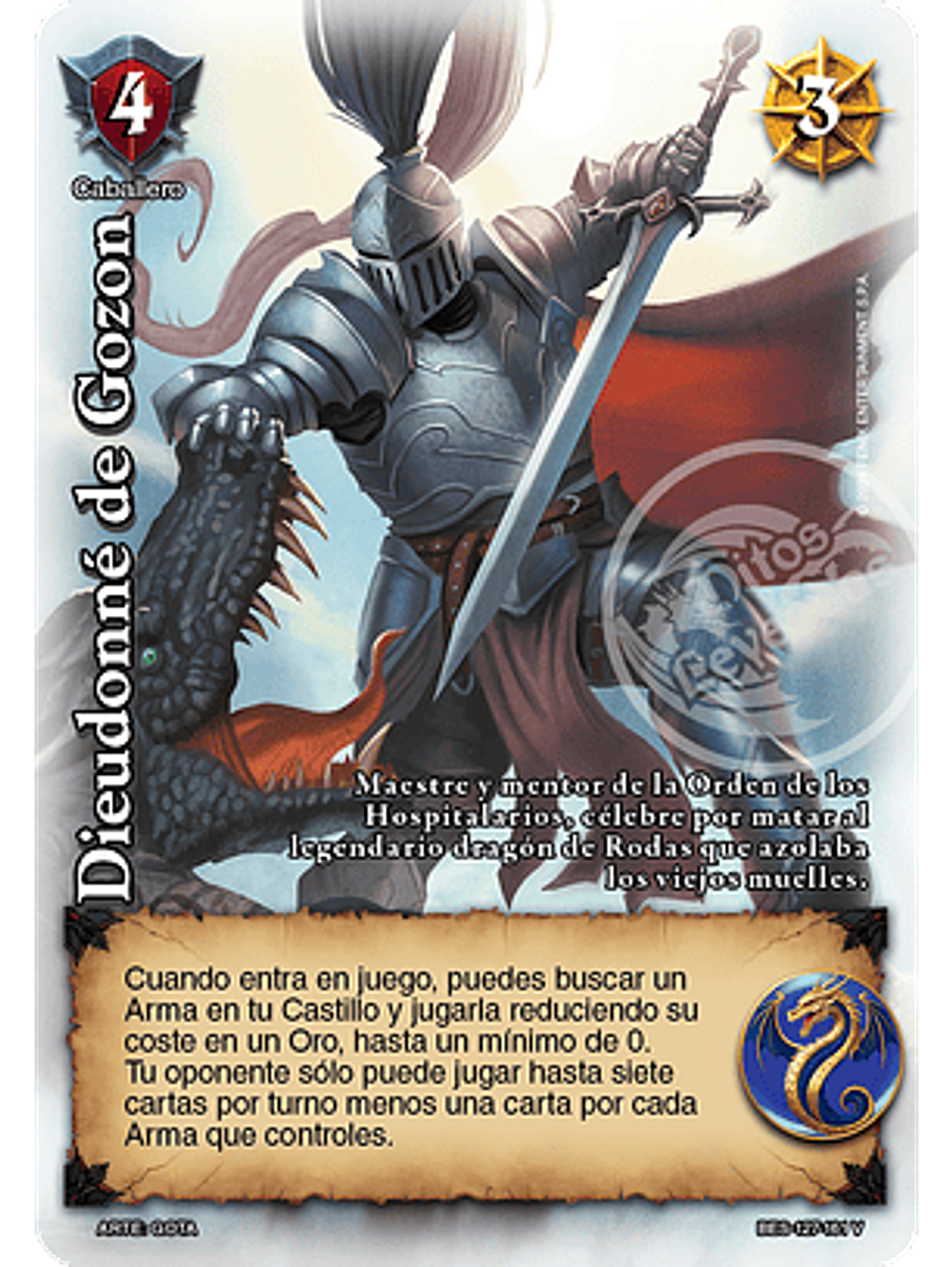 Dieudonné de Gozón (Bestiarium - VC Foil) 1