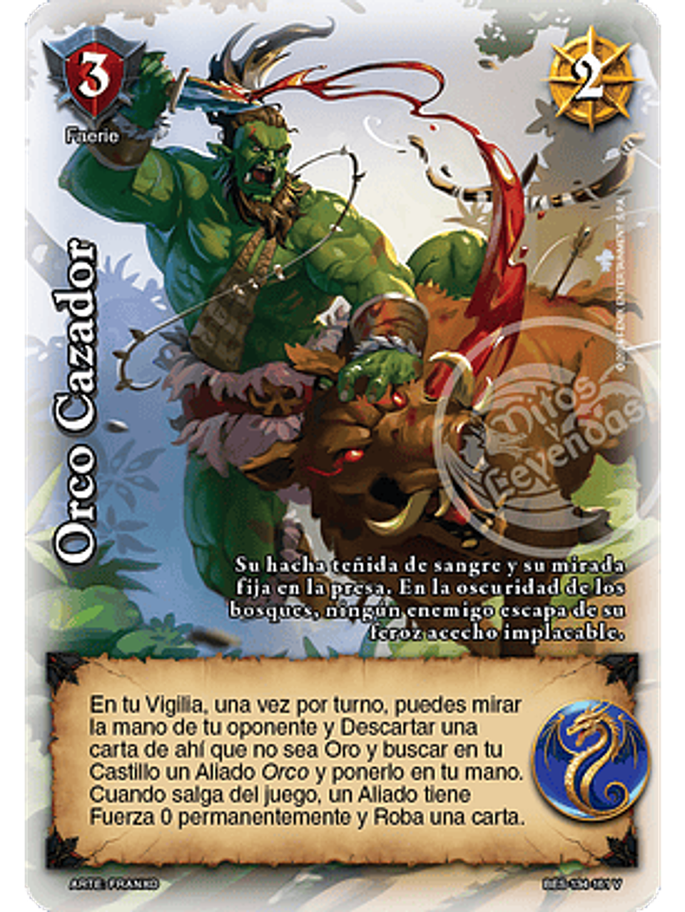 Orco Cazador (Bestiarium - VC Foil) 1