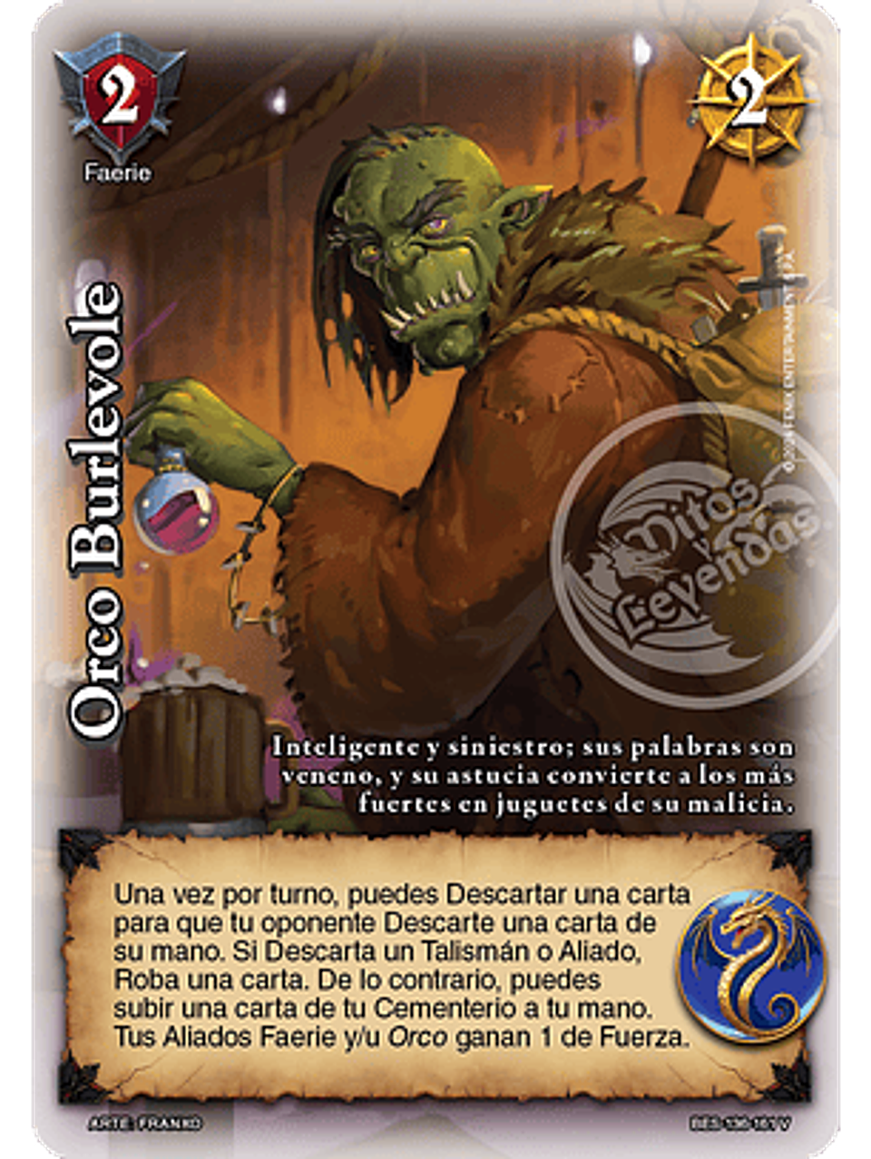 Orco Burlevole (Bestiarium - VC Foil) 1