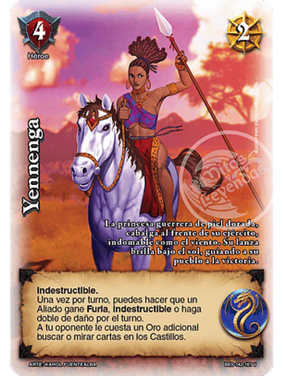 Yennenga (Bestiarium - VC Foil) 1