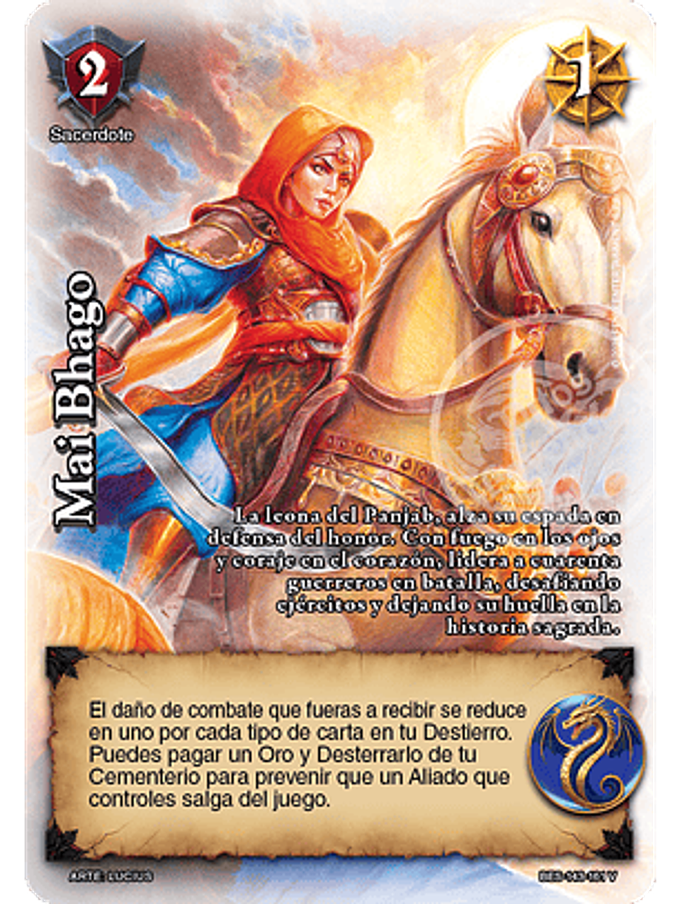 Mai Bhago (Bestiarium - VC Foil) 1