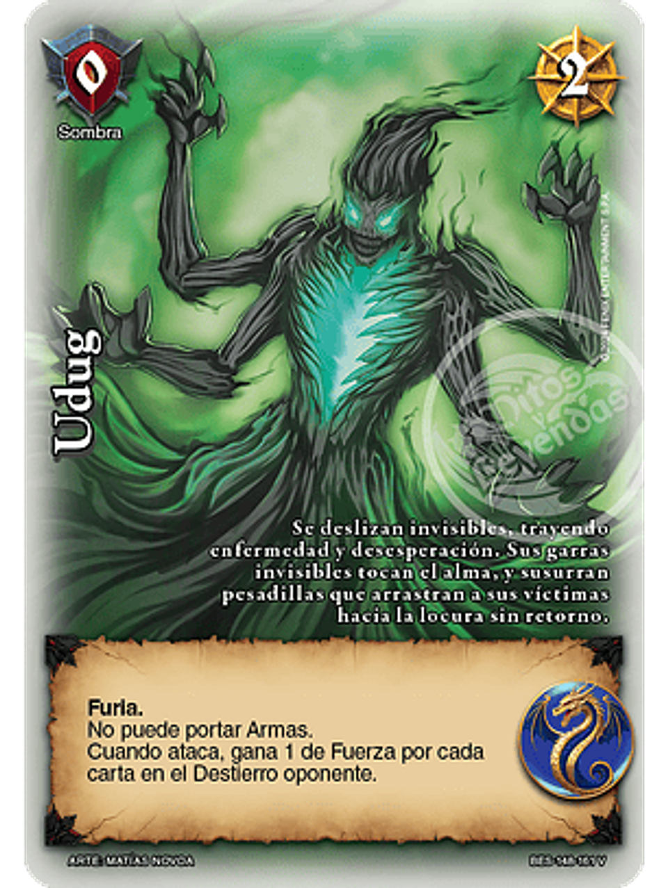 Udug (Bestiarium - VC Foil) 1