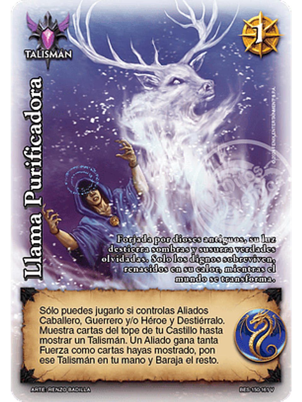 Llama Purificadora (Bestiarium - VC Foil) 1