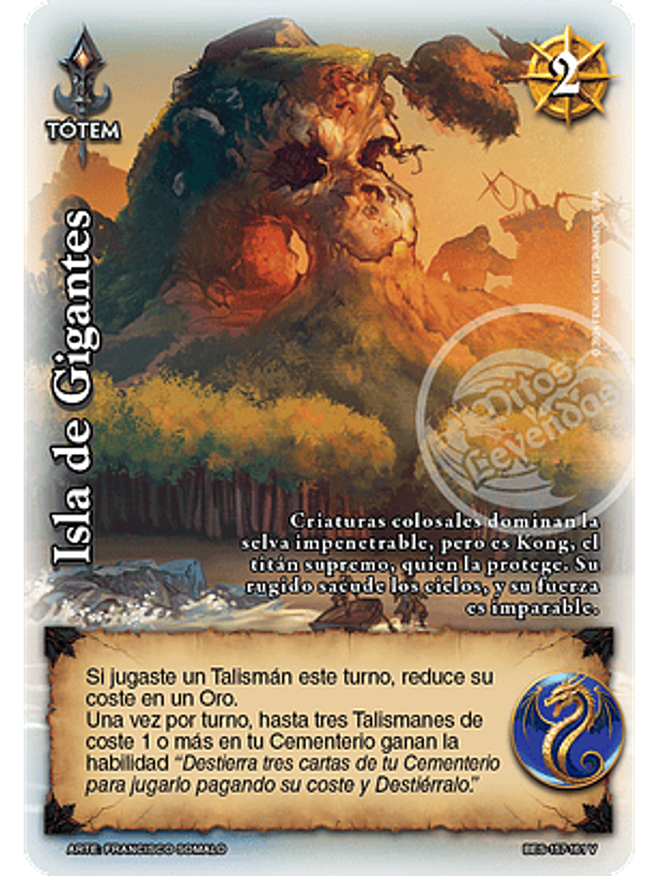 Isla de Gigantes (Bestiarium - VC Foil) 1