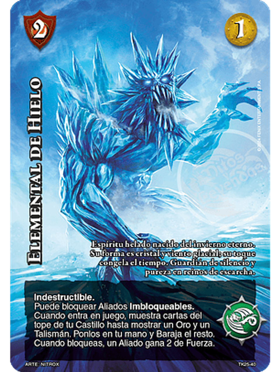 Elemental de Hielo (TK25 - Hielo Inmortal) 1