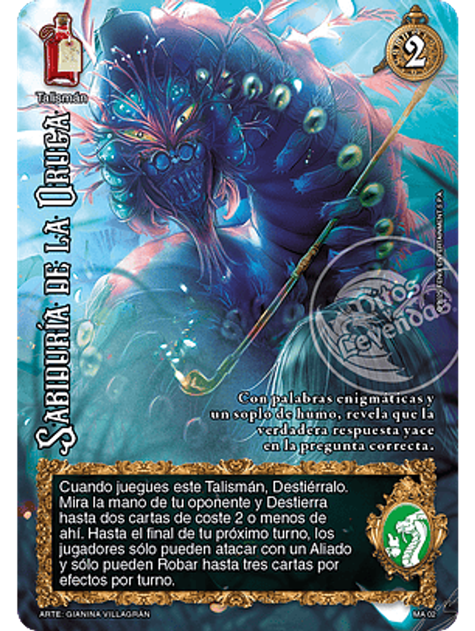 Sabiduría de la Oruga  (ONY - MA) 1