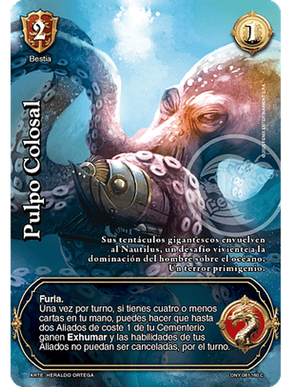 Pulpo Colosal (ONY - VC Foil) 1