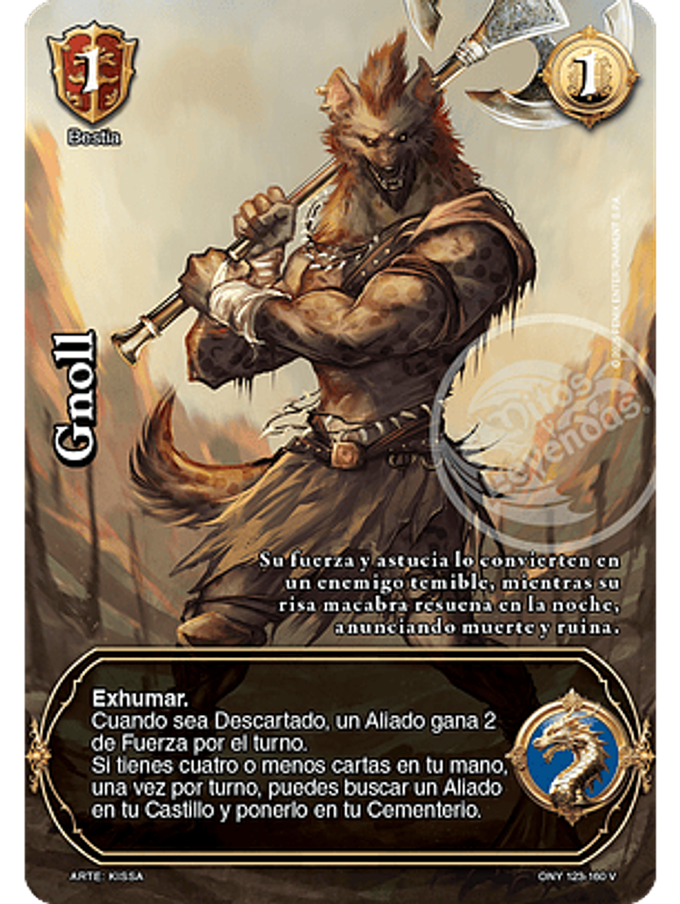 Gnoll (ONY - VC Foil) 1