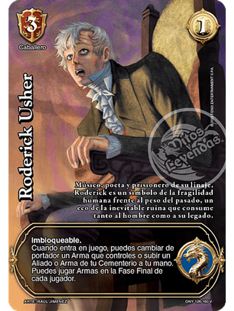 Roderick Usher (ONY - VC Foil) 1