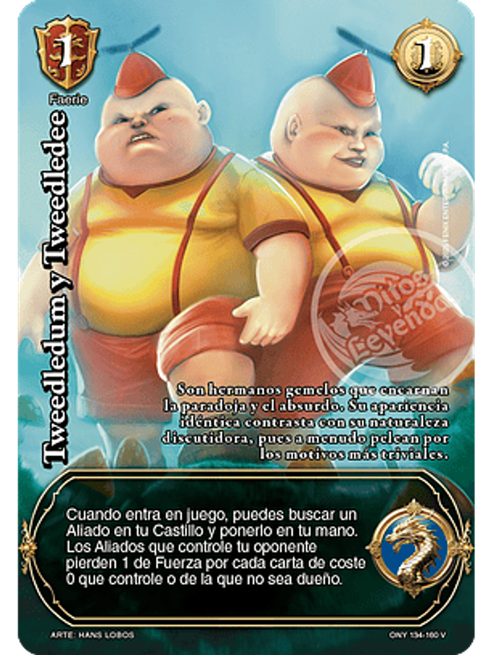 Tweedledlum y Tweedledee (ONY - VC Foil) 1