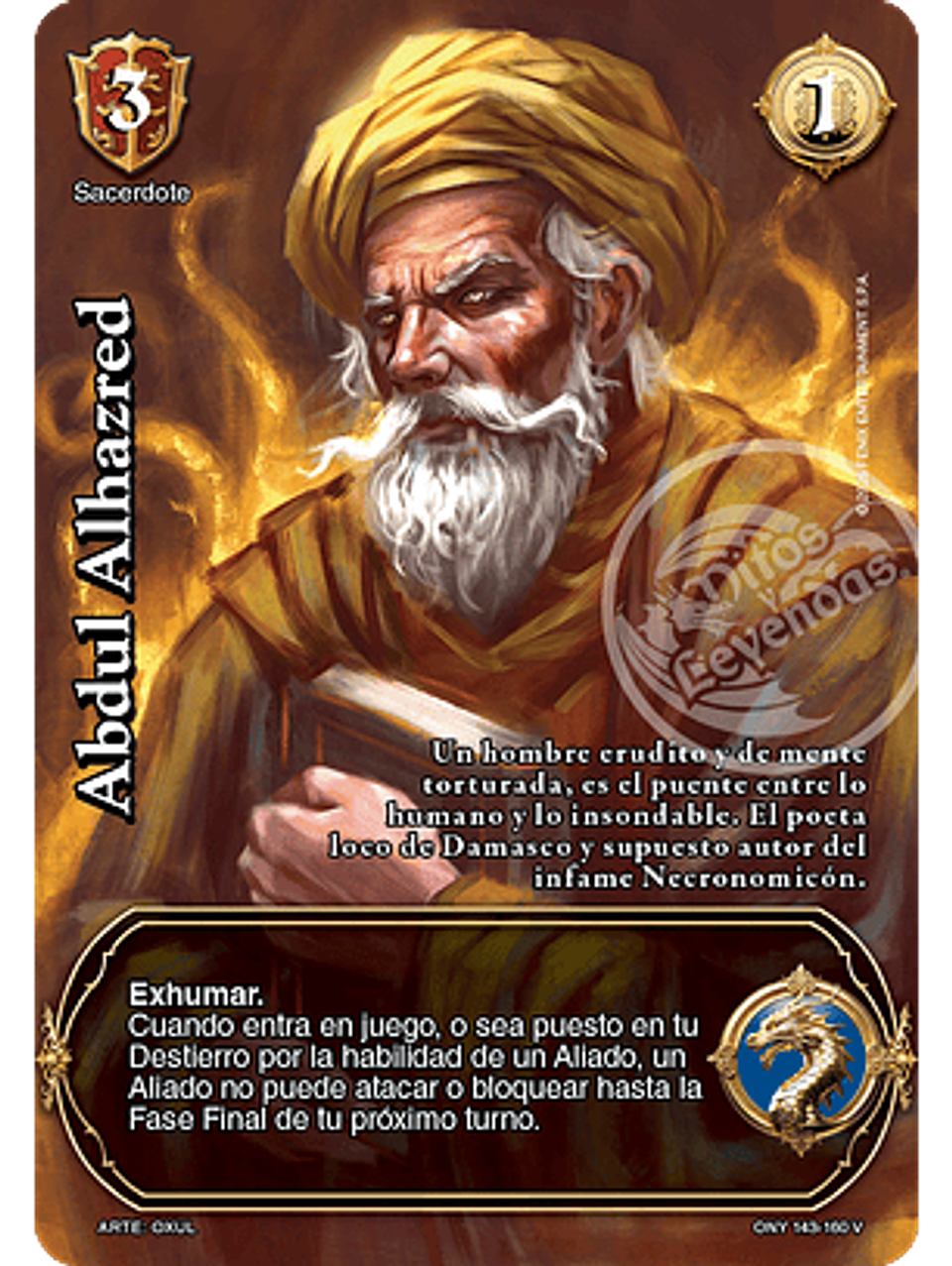 Abdul Alhazred (ONY - VC Foil) 1