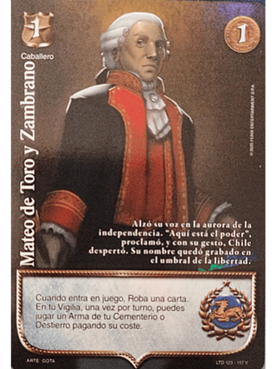 Mateo Toro y Zambrano (LTD - Vasalla Foil) 1