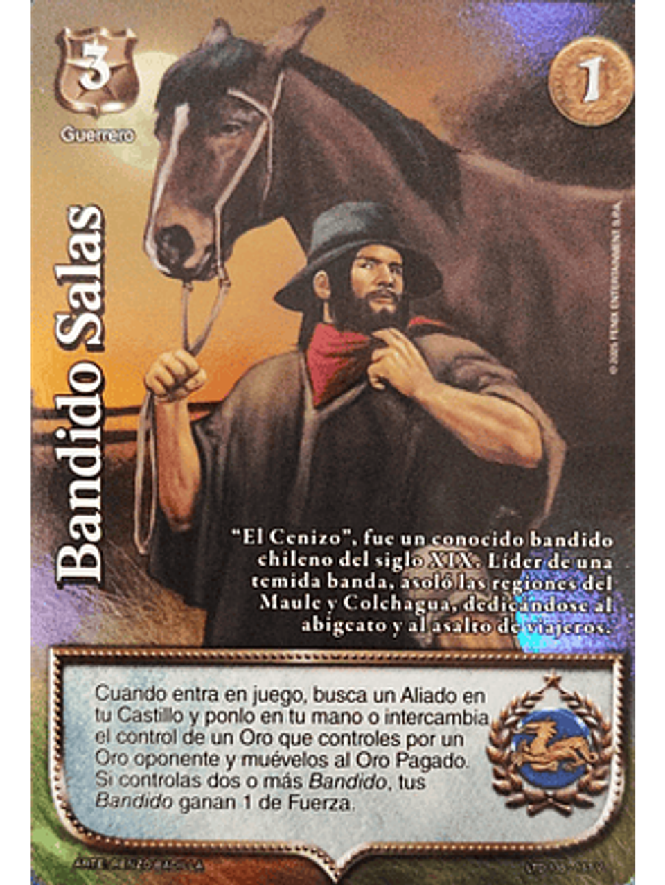 Bandido Salas (LTD - Vasalla Foil) 1
