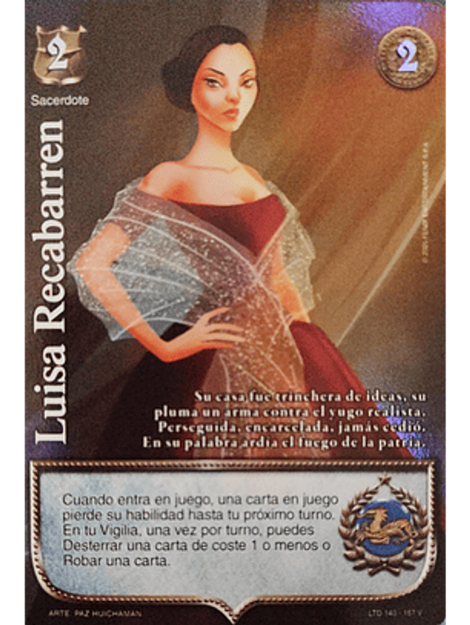 Luisa Recabarren (LTD - Vasalla Foil) 1