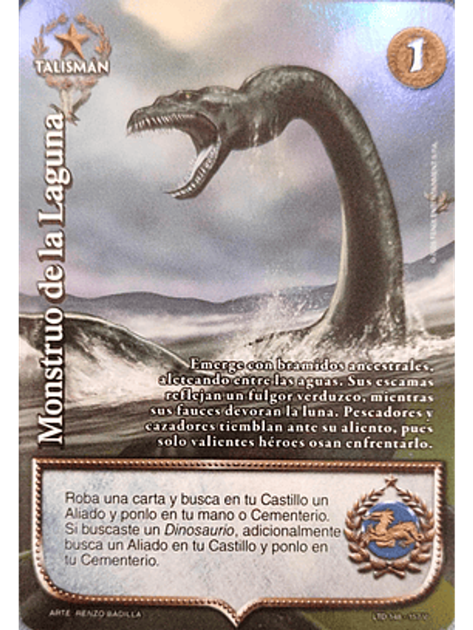 Monstruo de la Laguna (LTD - Vasalla Foil) 1