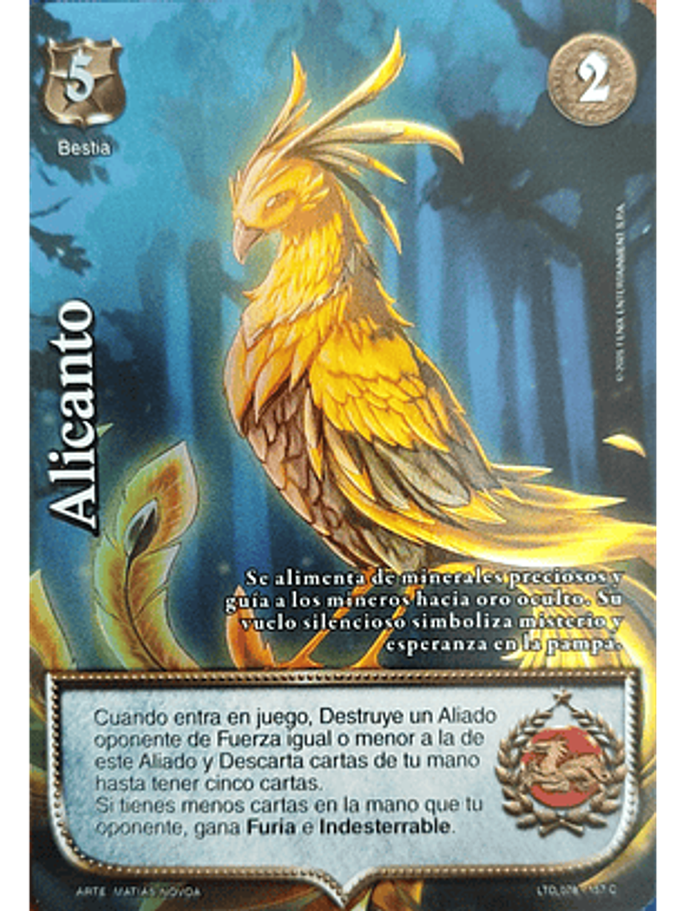 Alicanto (LTD - Cortesana Foil) 1