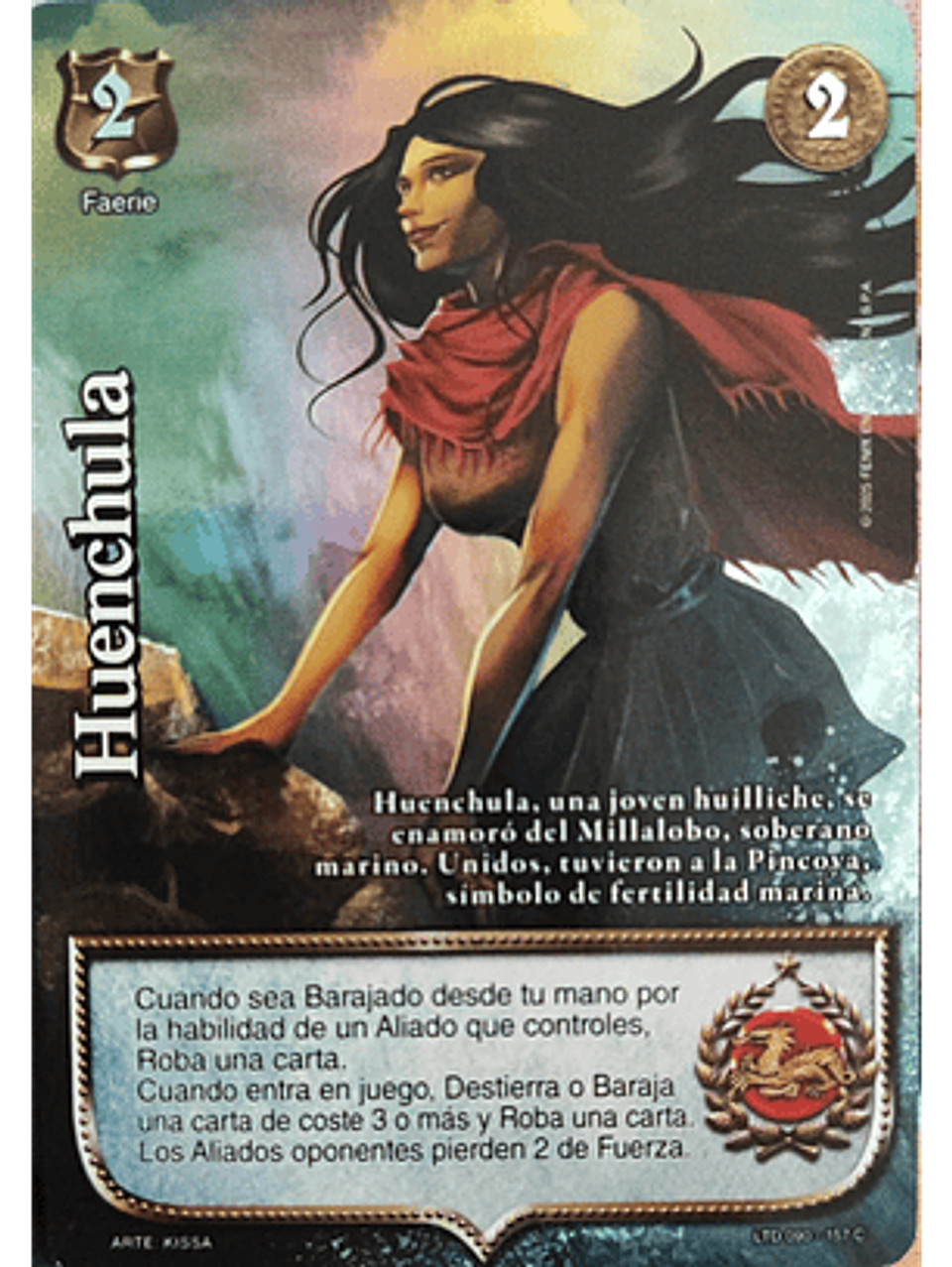 Huenchula (LTD - Cortesana Foil) 1