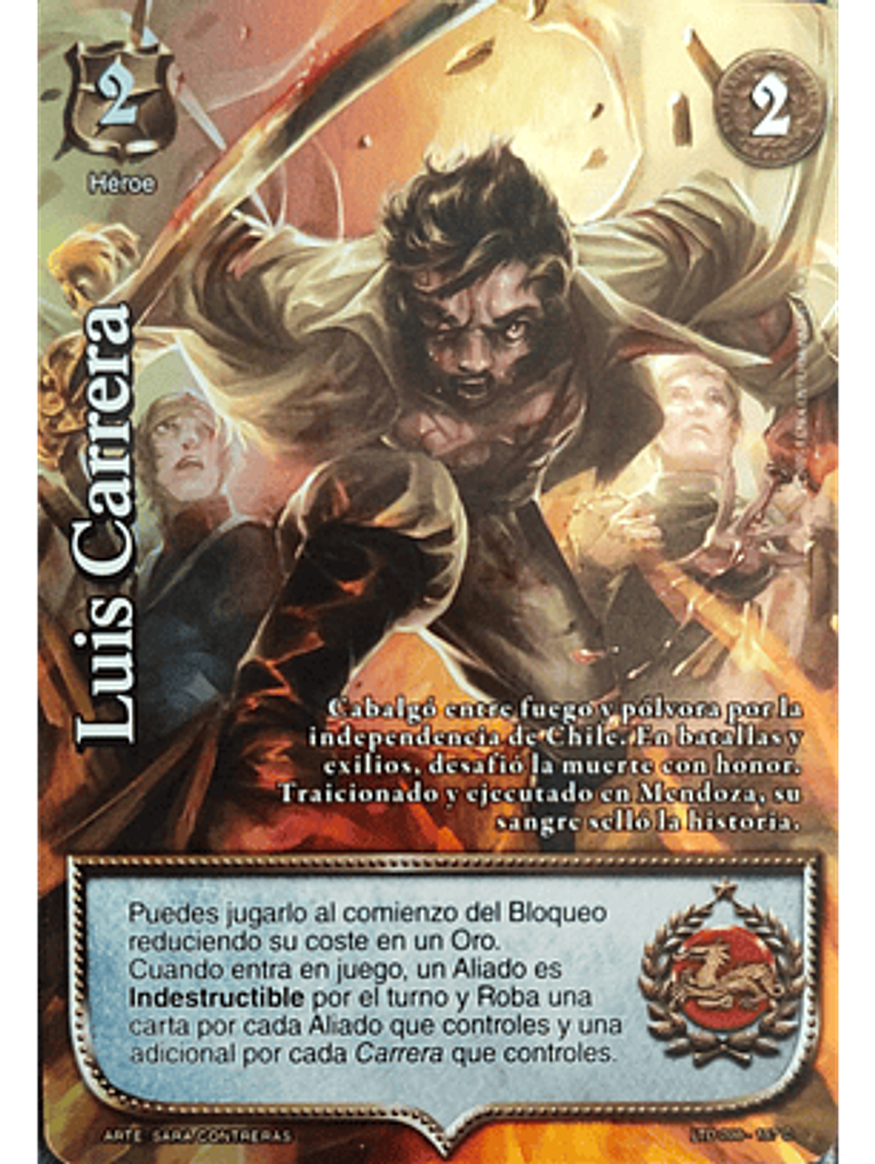 Luis Carrera (LTD - Cortesana Foil) 1