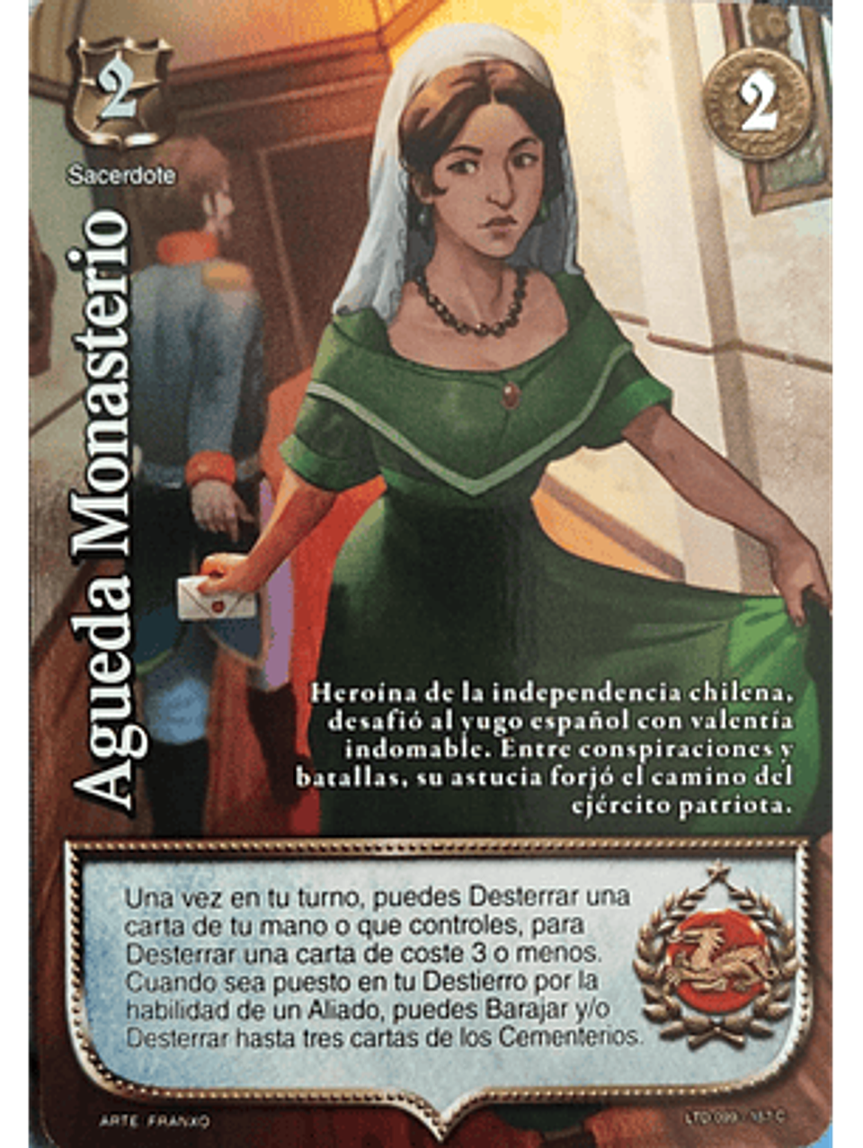 Agueda Monasterio (LTD - Cortesana Foil) 1