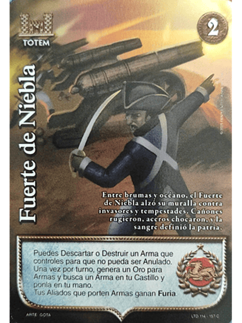 Fuerte de Niebla (LTD - Cortesana Foil) 1