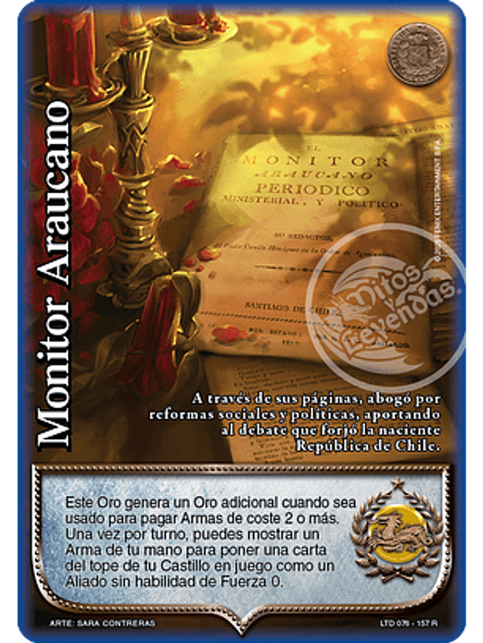 Monitor Araucano (LTD - Reales) 1