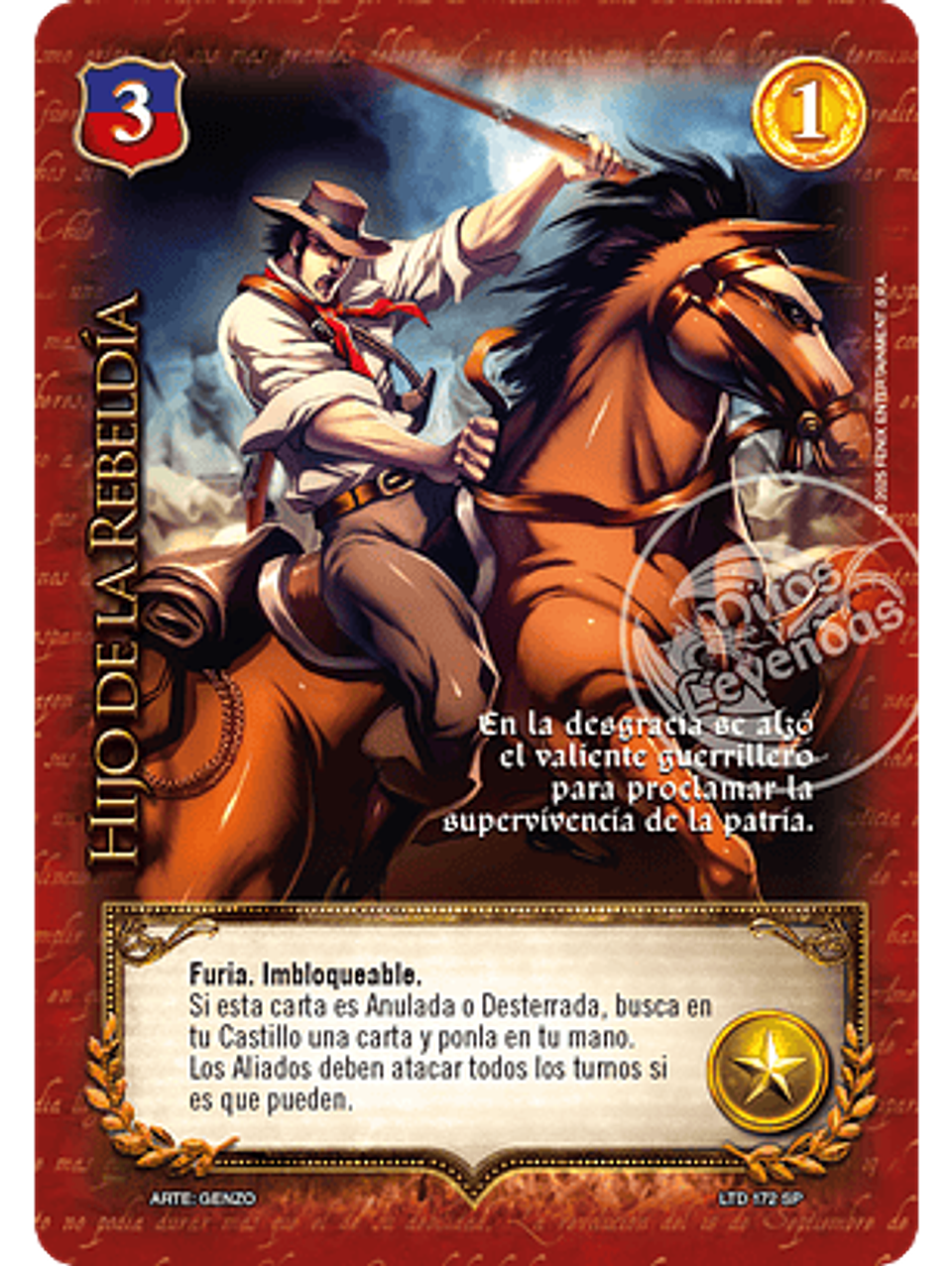 Hijo de la rebeldía (LTD - Set Paralelo) 1