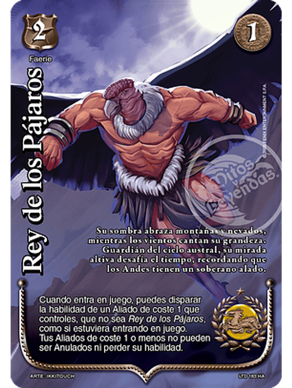 Rey de los pájaros (LTD - Historia Alternativa) 1