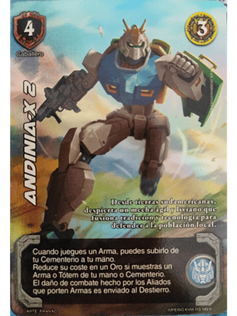 Andinia-X 2 (KVM - Vasalla Foil) 1