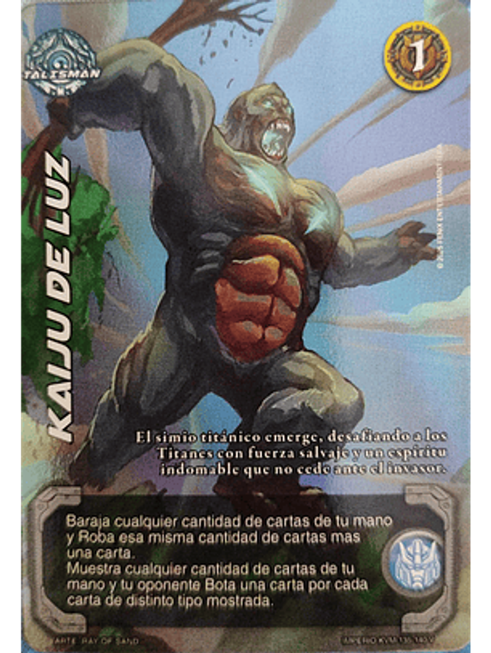 Kaiju de Luz (KVM - Vasalla Foil) 1