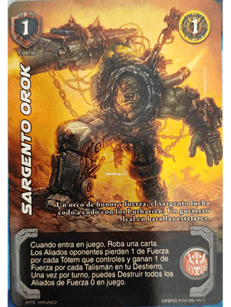 Sargento Orok (KVM - Cortesana Foil) 1