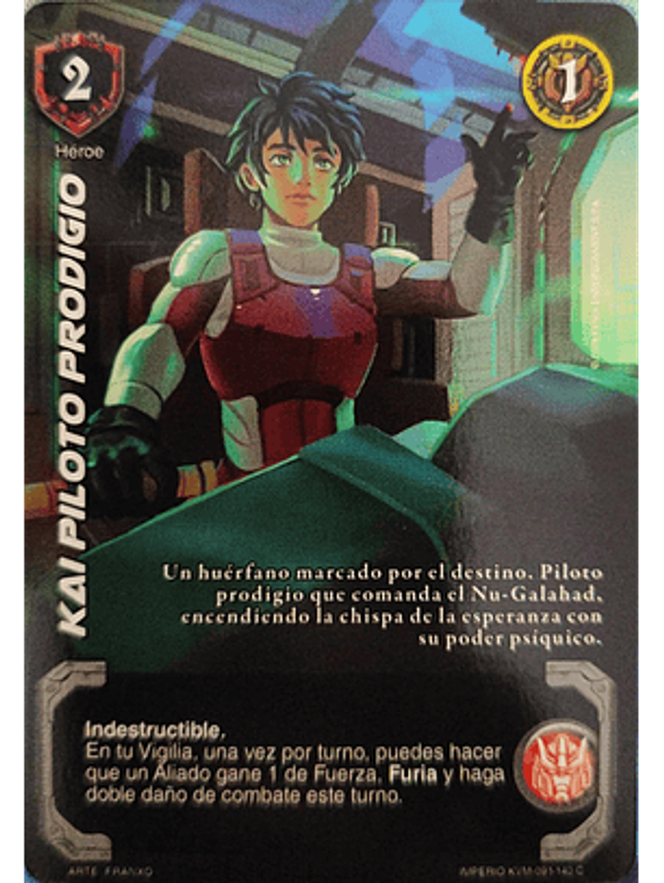 Kai Piloto Prodigio  (KVM - Cortesana Foil) 1