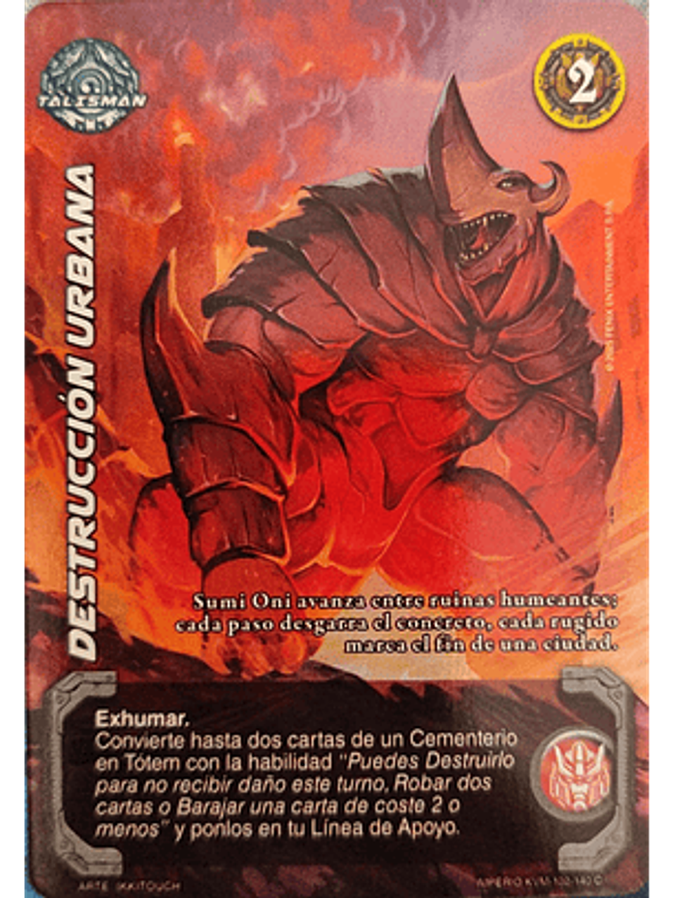 Destrucción Urbana (KVM - Cortesana Foil) 1