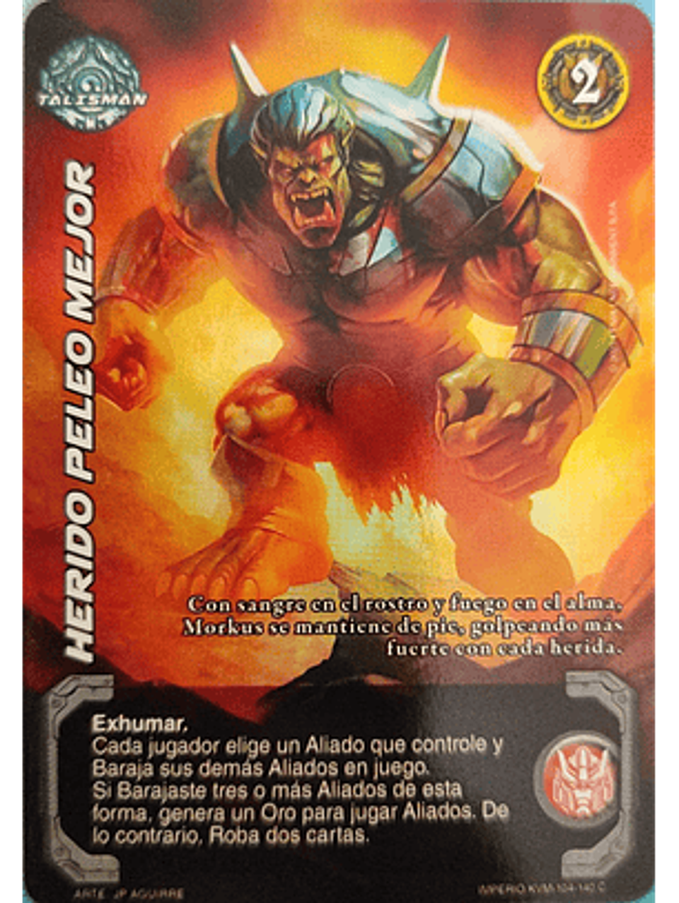 Herido Peleo Mejor (KVM - Cortesana Foil) 1