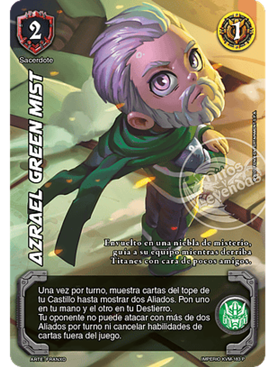 Azrael Green Mist (MTB - Defensores Legendarios) 1