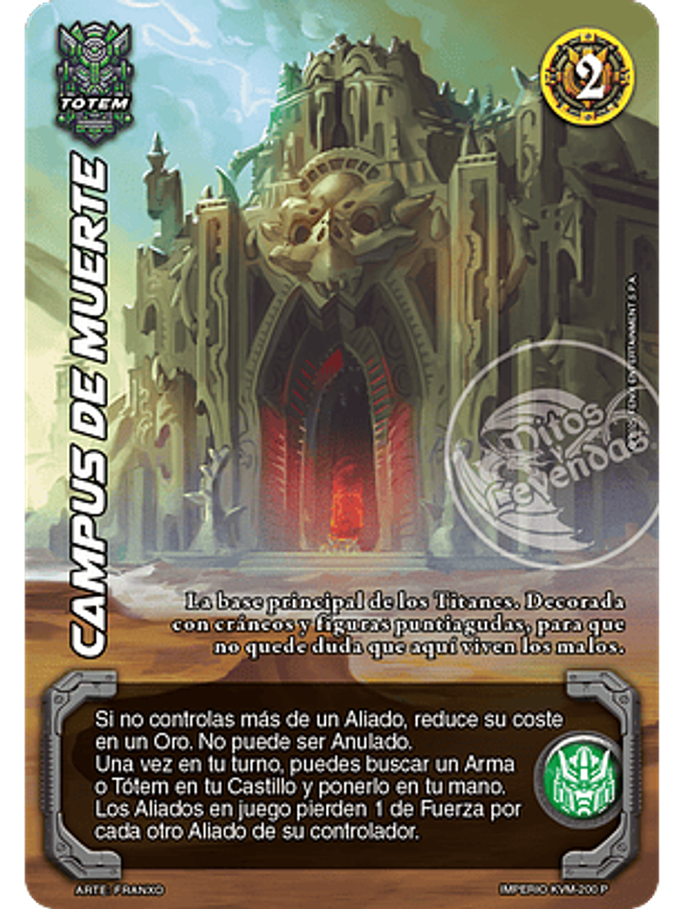 Campus de Muerte (MTB - Invasores Galácticos) 1