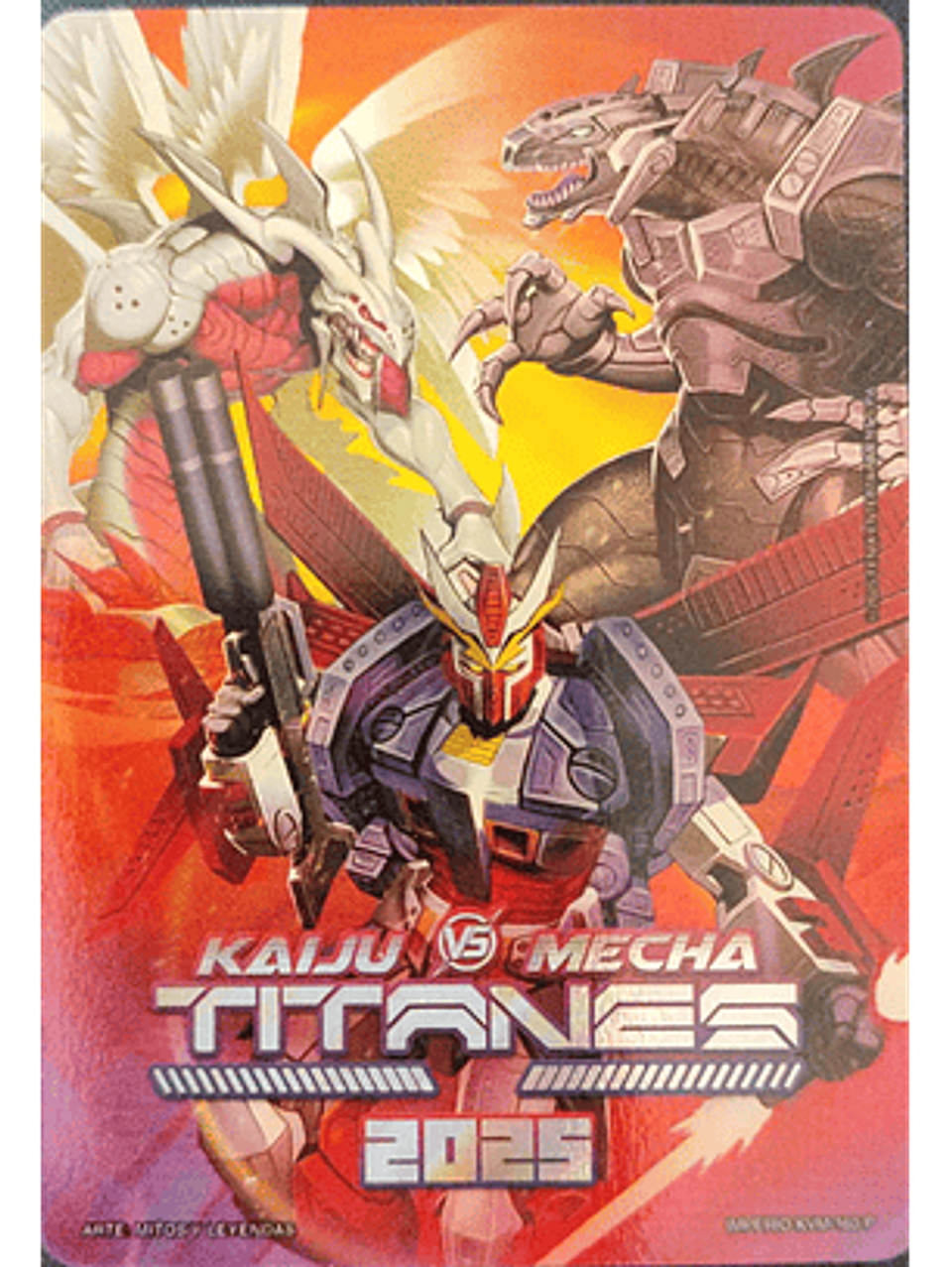 Oro Conmemorativo Kaiju vs Mecha 1