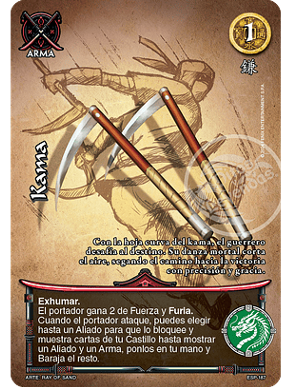 Kama (Esp.Samurai - Promocional) 1