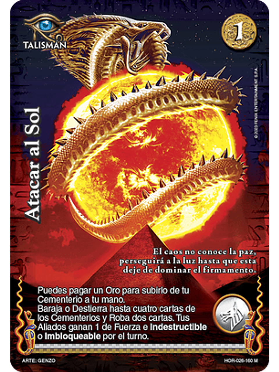 Atacar el Sol (La Venganza de Horus - MR) 1