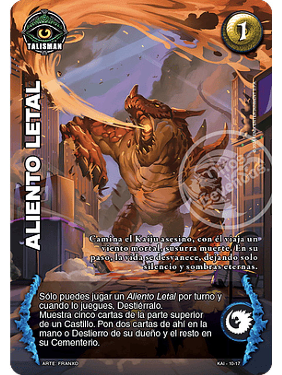 Aliento Letal (Amenaza Kaiju) 1