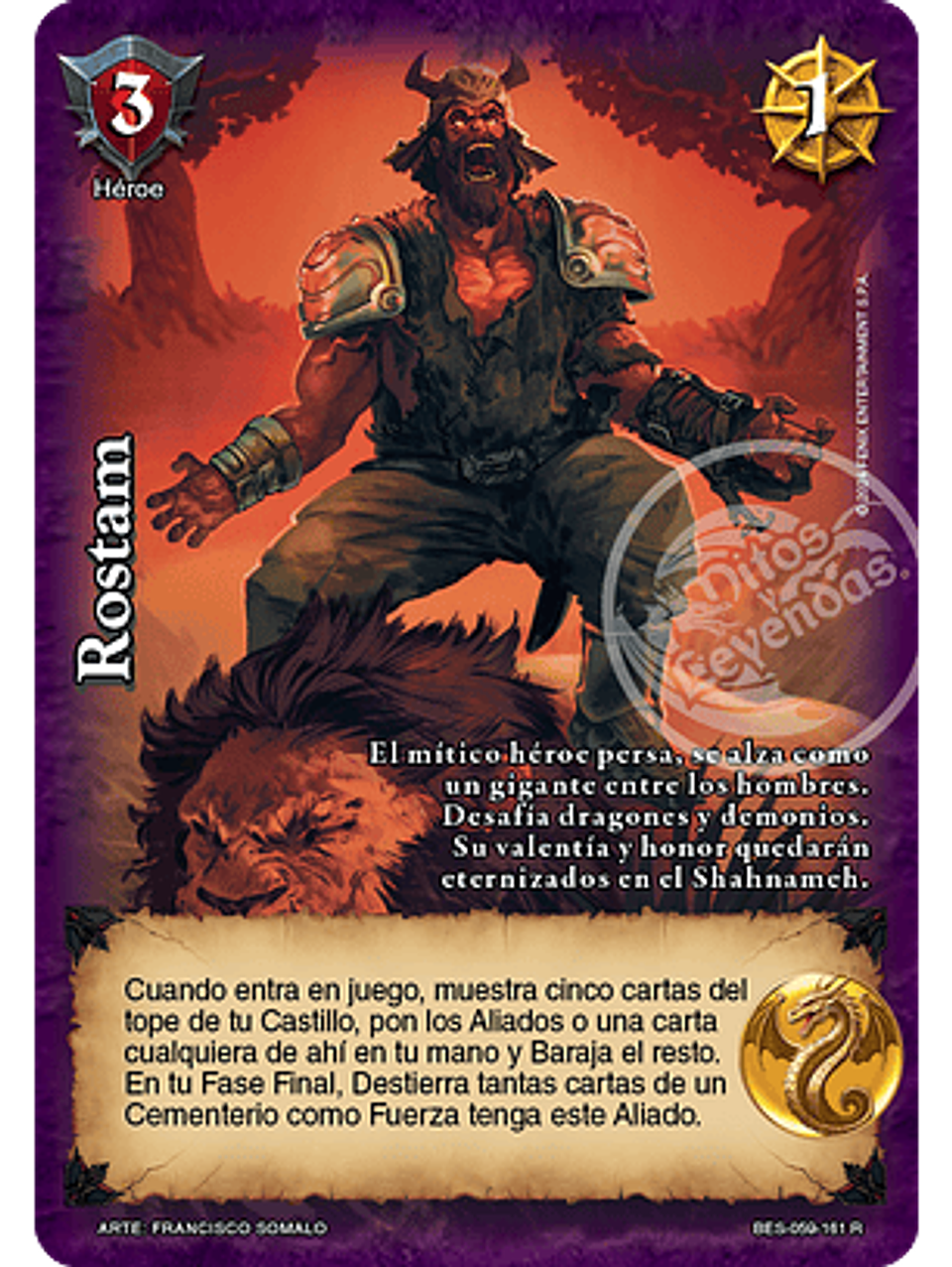 Rostam (Bestiarium - Real) 1
