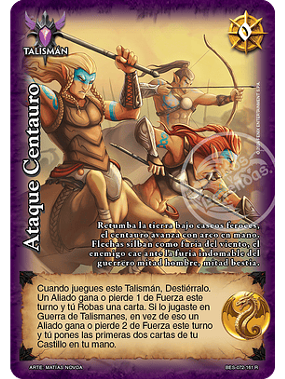 Ataque Centauro (Bestiarium - Real) 1