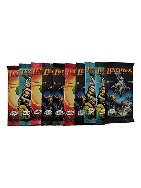 Pack de 10 sobres de Leyendas PE 3.0