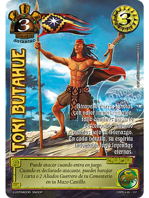 Toki Butahue (Kit Racial Guerrero 2025)