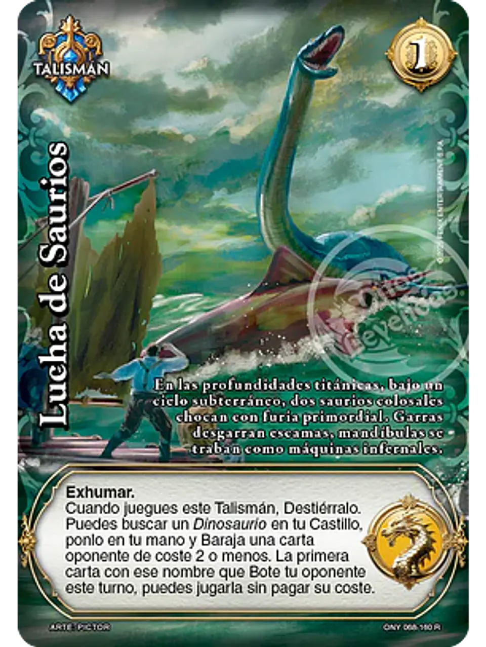 Lucha de Saurios (ONY - Real) 1