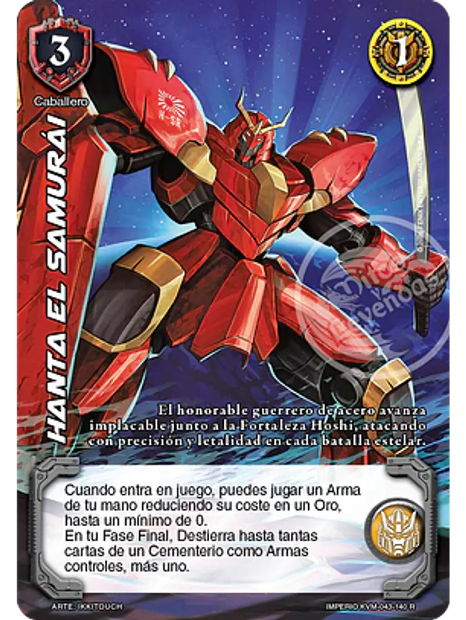 Hanta el Samurái (KVM - Reales) 1