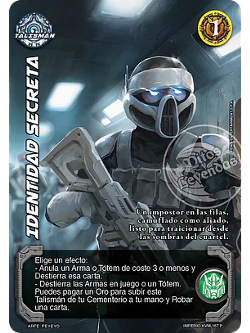 Identidad Secreta (Kit Metalfmorfo) 1
