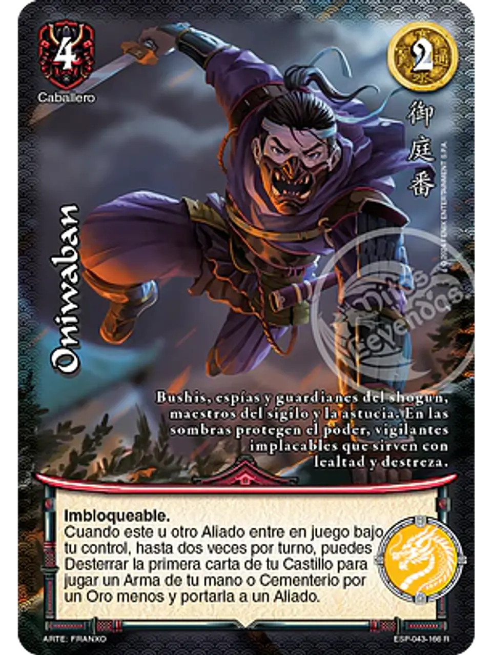 Oniwaban (Esp.Samurai - Real) 1