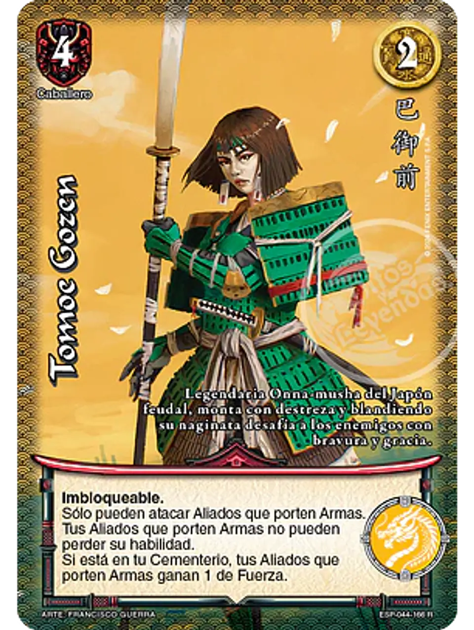 Tomoe Gozen (Esp.Samurai - Real) 1