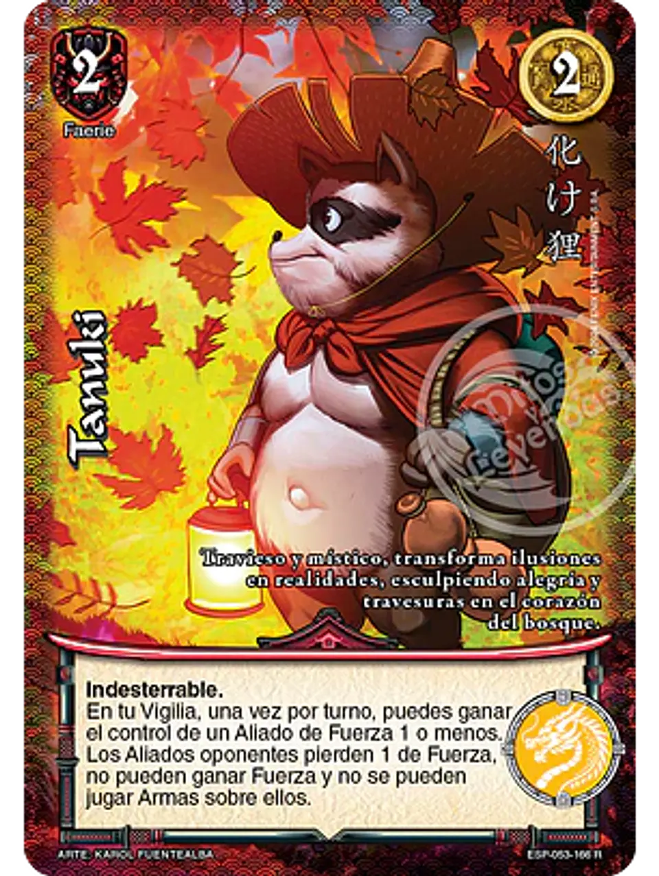 Tanuki (Esp.Samurai - Real) 1